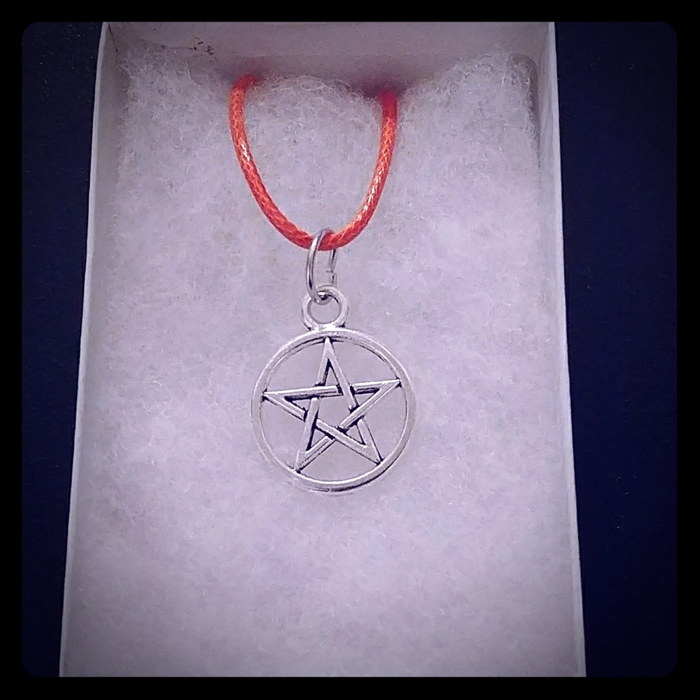 Silver Pentagram Necklace